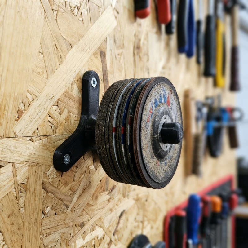 Workshop Tools Wall - Support mural pour meuleuse d'angle de