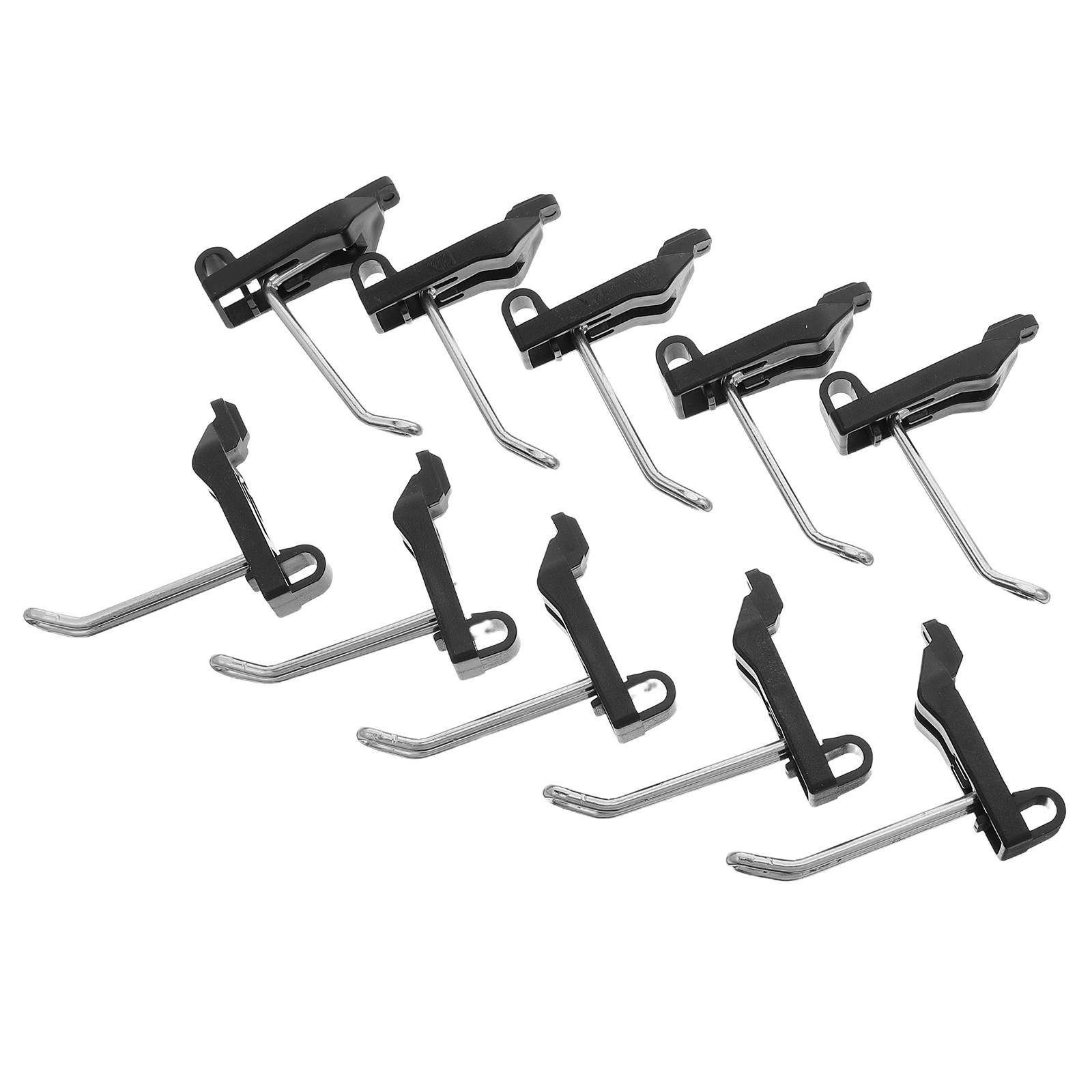 Workshop Tools Wall - 10 pièces de crochets robustes pour