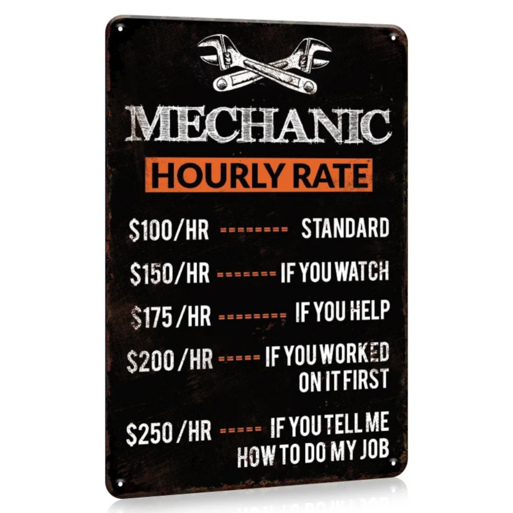 Signe de fréquence des heures  - Workshop Tools Hours avis et prix