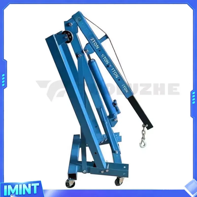 Grue hydraulique pliable bleue - Hand Tools Mechanical Workshop avis et prix