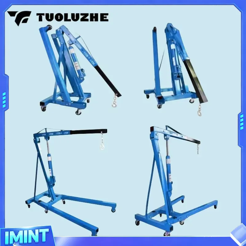 Grue hydraulique pliable bleue - Hand Tools Mechanical Workshop avis et prix