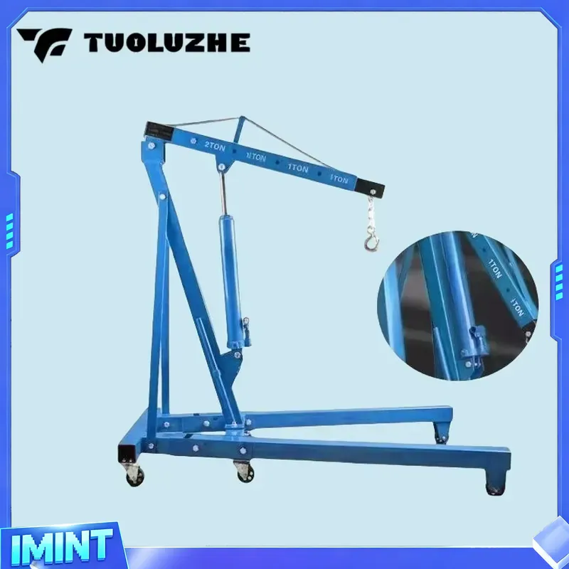 Grue hydraulique pliable bleue - Hand Tools Mechanical Workshop avis et prix