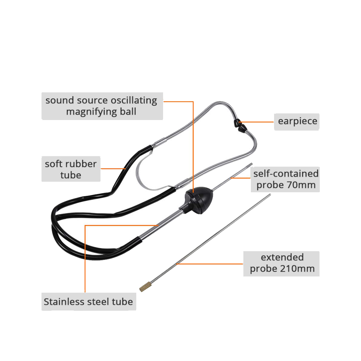 Stéthoscope automobile, outils - Mechanical Workshop Tools And Equipment avis et prix